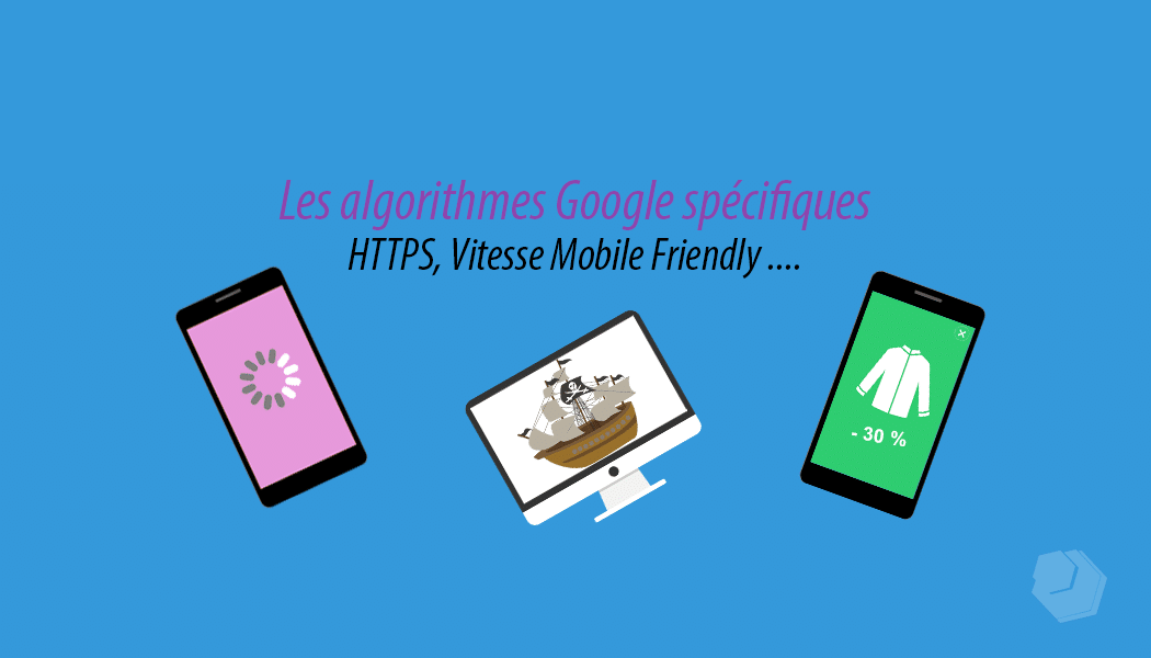 Les algorithmes Google HTTPS, Vitesse, Mobile Friendly et les autres