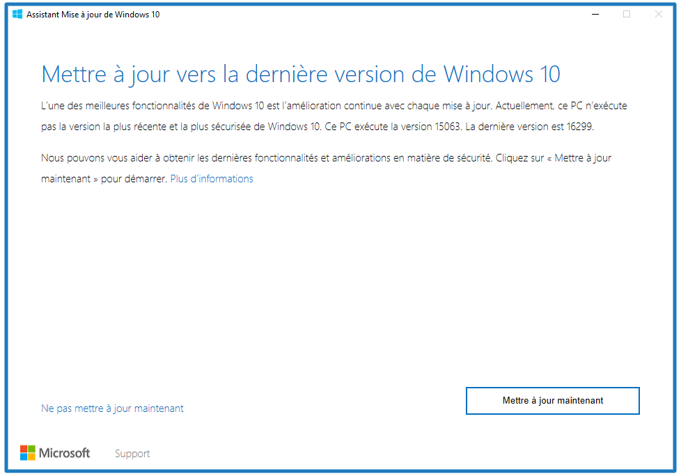 cinquième mise à jour majeure de Windows 10 : Windows-10-Fall-Creators Update version1709