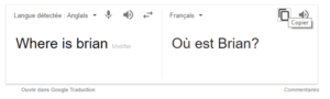 le moteur de réponse fait office de traducteur