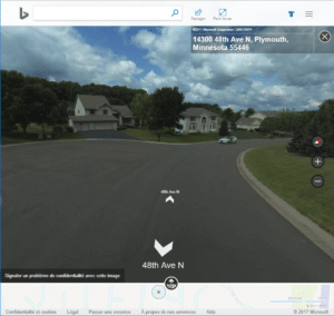 quand la voiture de Google Street View rencontre celle de bing Microsoft